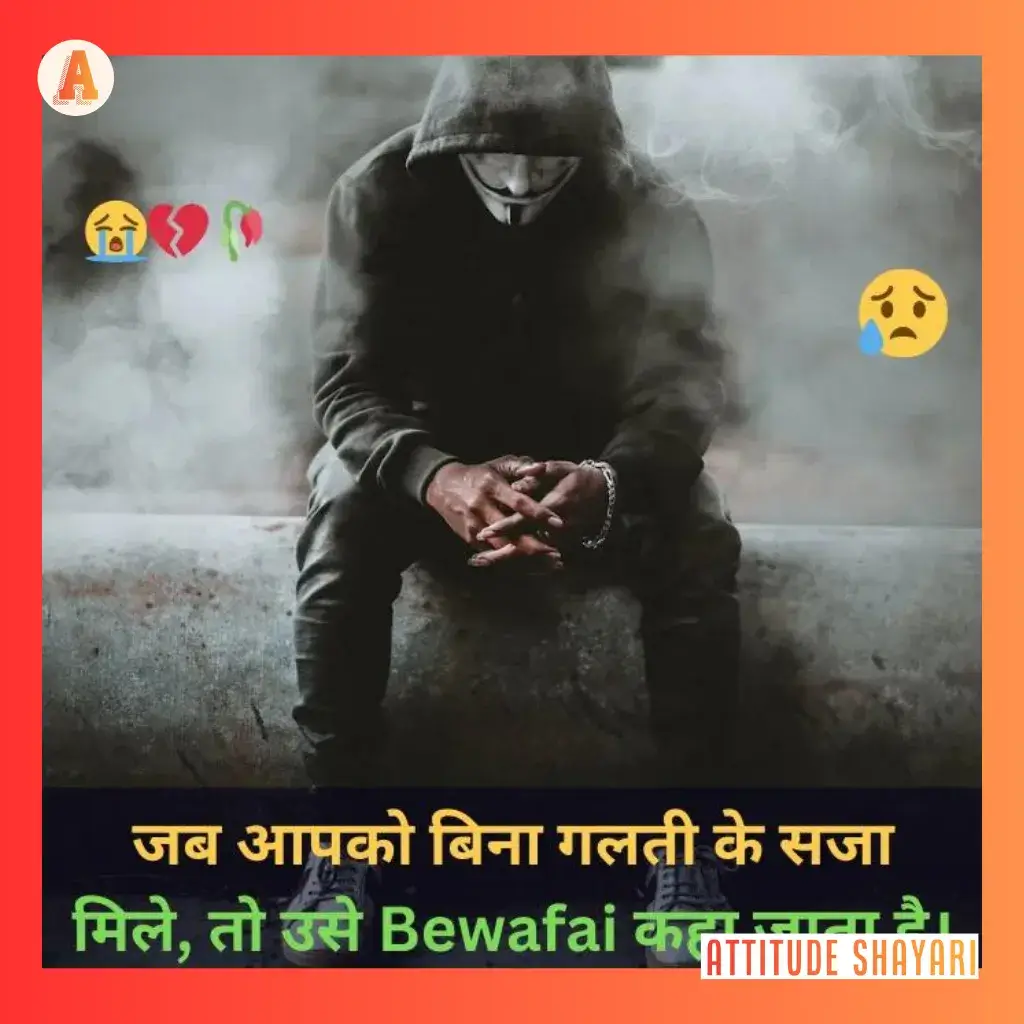 bewafa shayari hindi