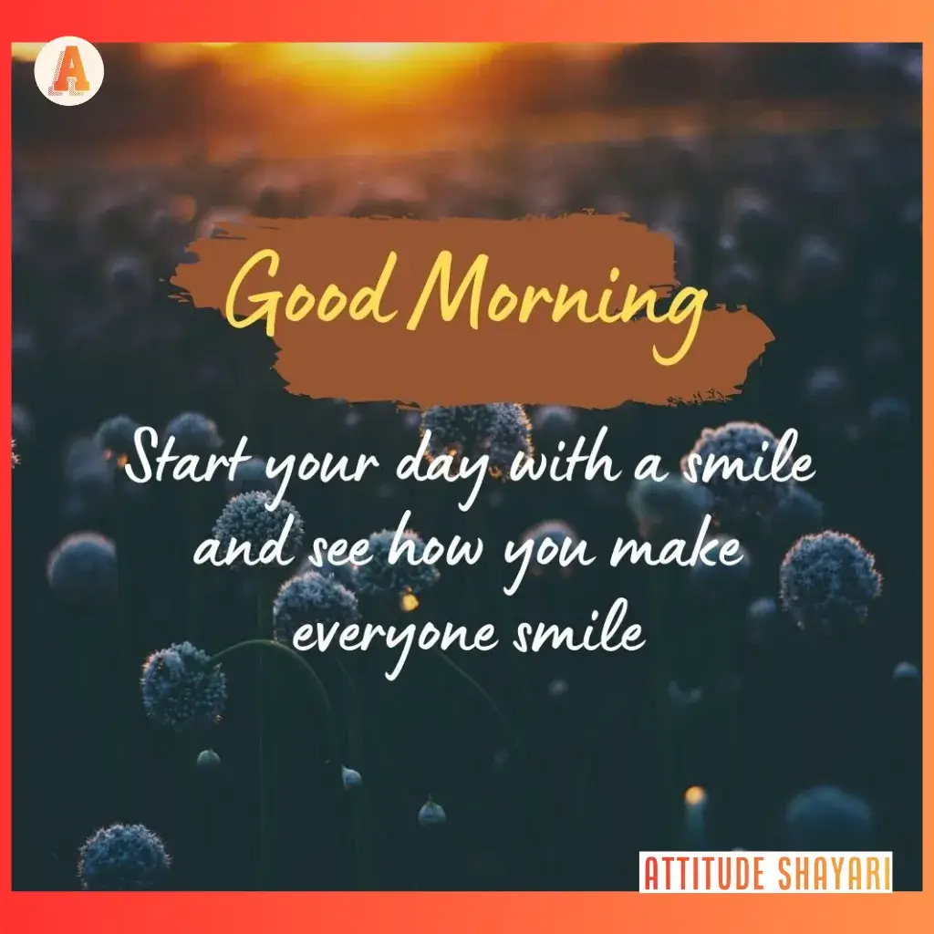 good morning shayari in english