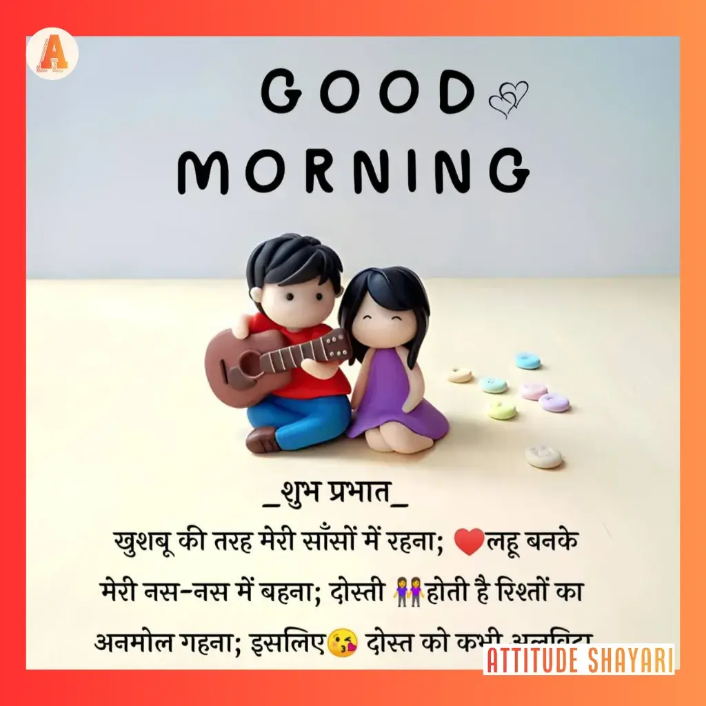 romantic good morning shayari for husband