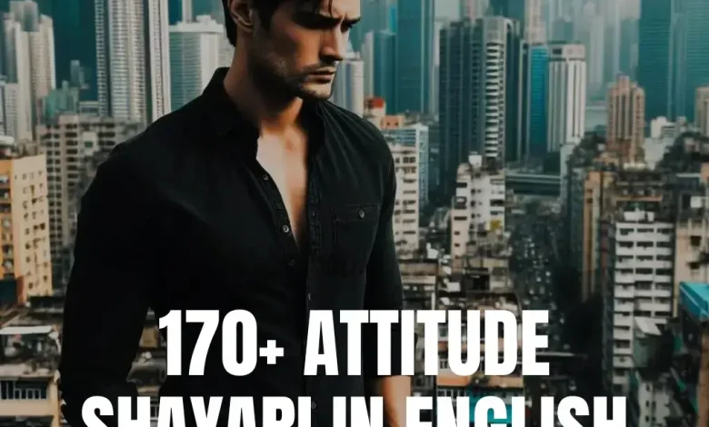 Best Attitude Shayari in English