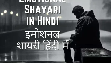Emotional Shayari in Hindi