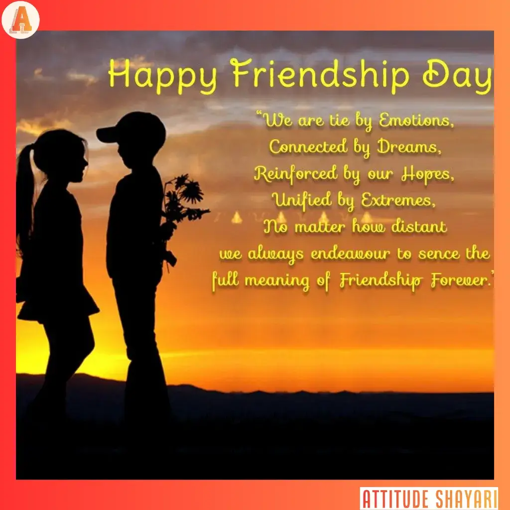 friendship day shayari in english