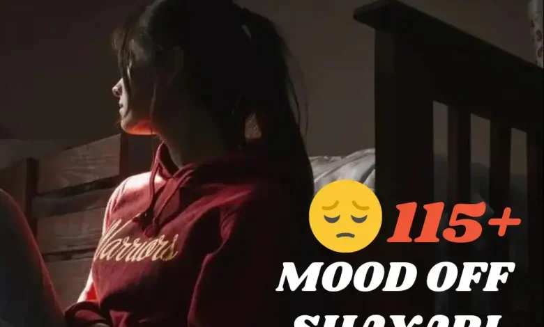 Mood Off Shayari in Hindi