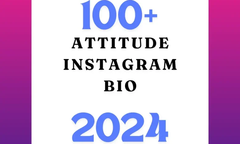 Attitude Bio for Instagram 2024