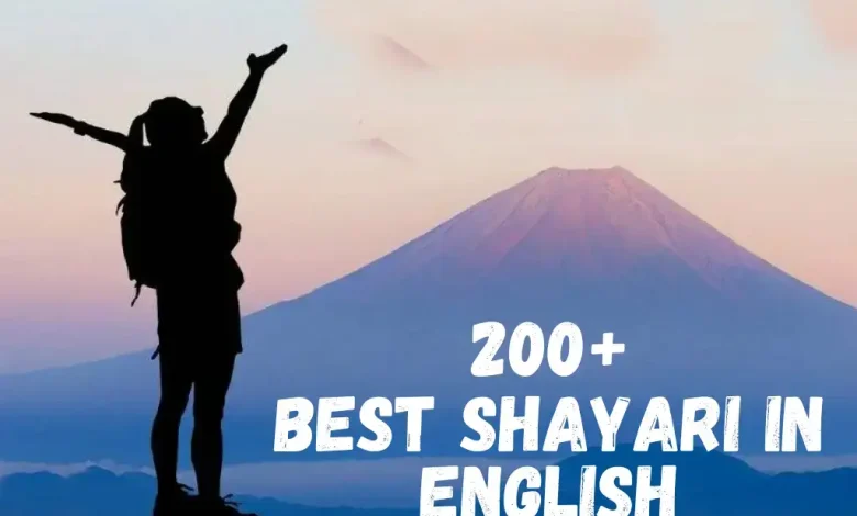 Best Shayari in English