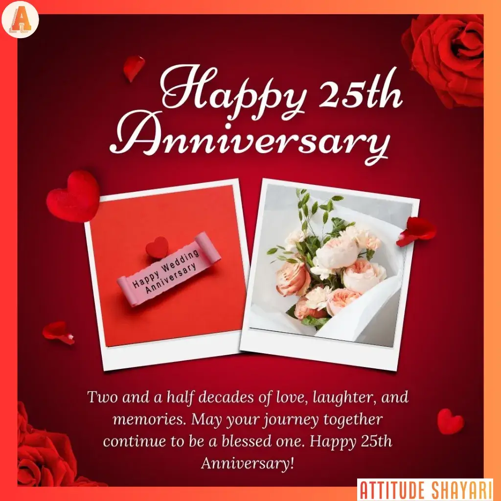 25th anniversary wishes