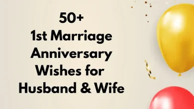 Anniversary Wishes for Husband & Wife