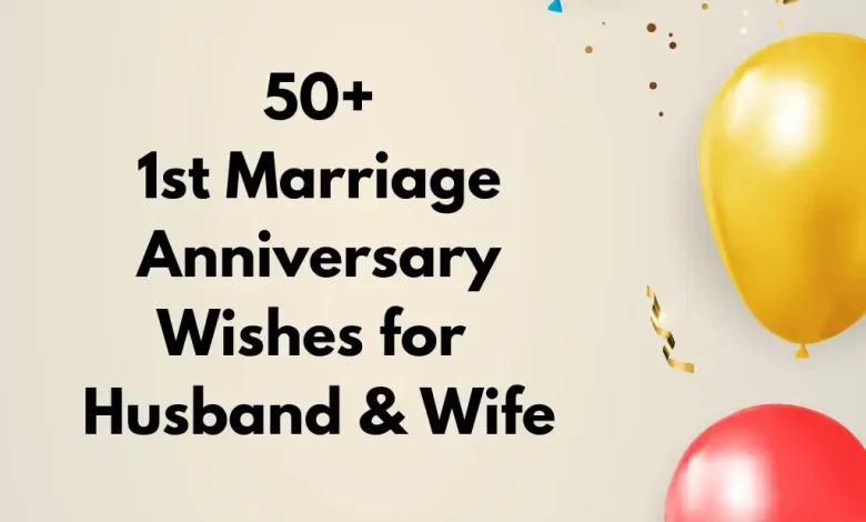Anniversary Wishes for Husband & Wife
