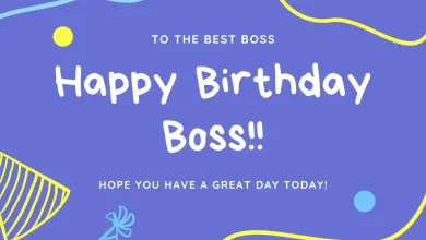 Birthday Wishes for Boss