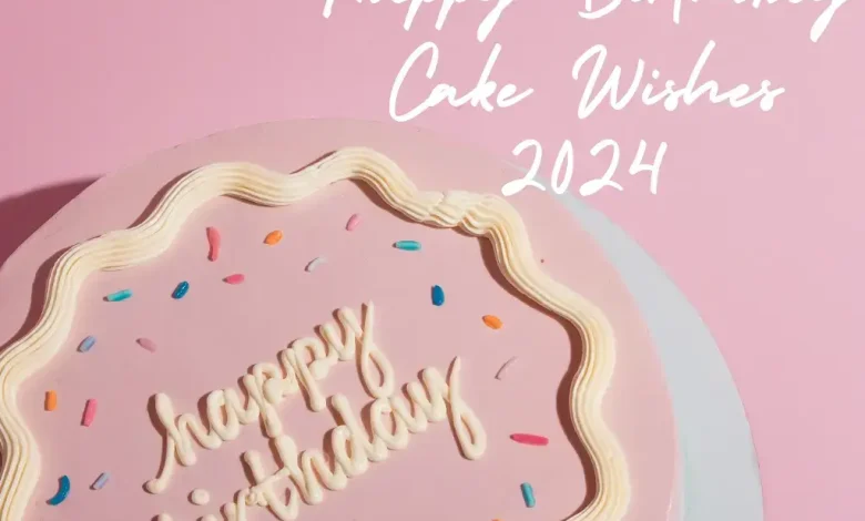 Happy Birthday Cake Wishes 2024
