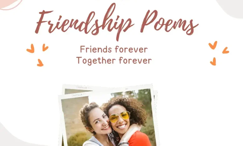 Friendship Poems in English