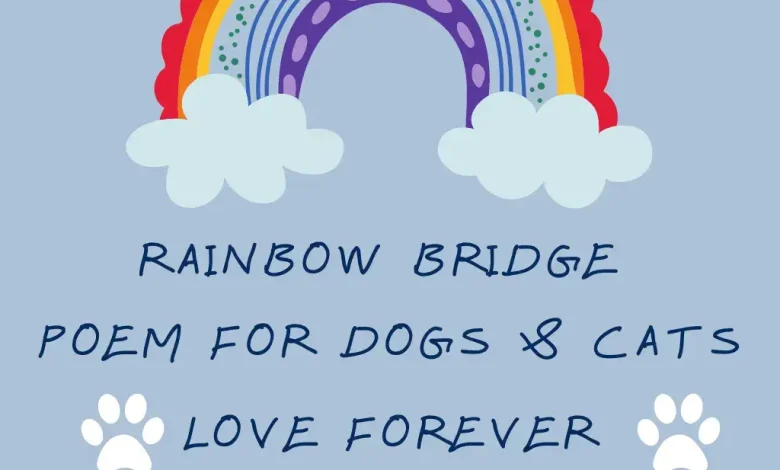 Rainbow Bridge Poem