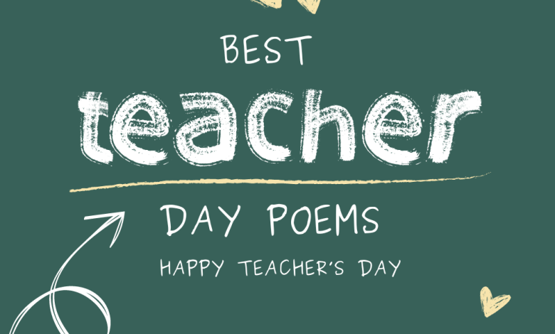Teachers Day Poem