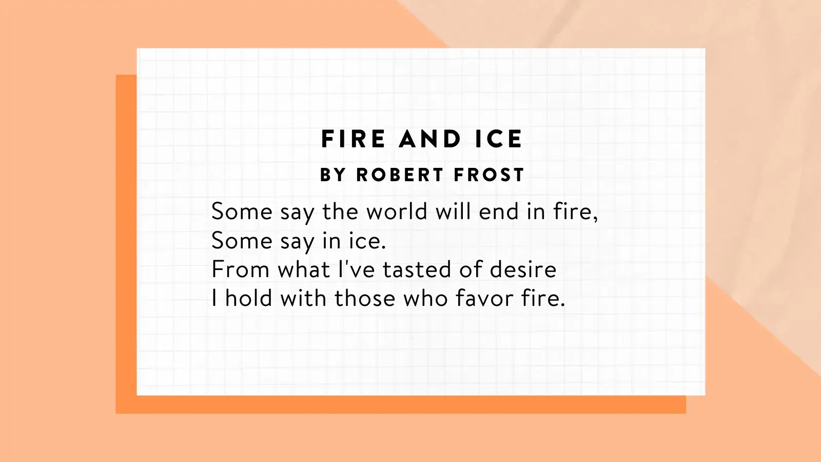 best english poems