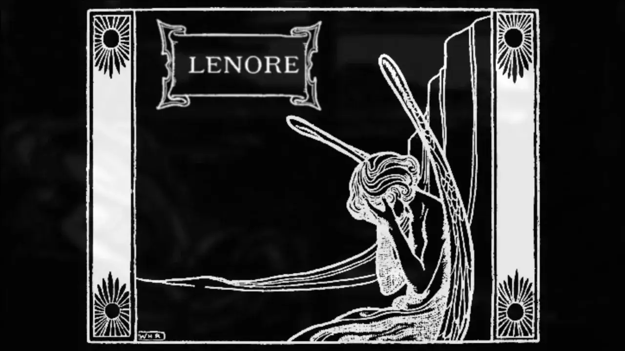 edgar allan poe lenore poem