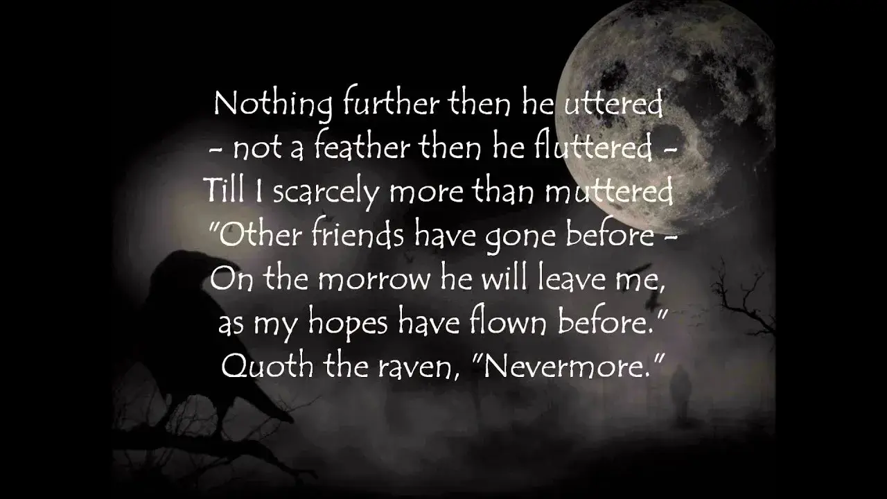 raven nevermore poem
