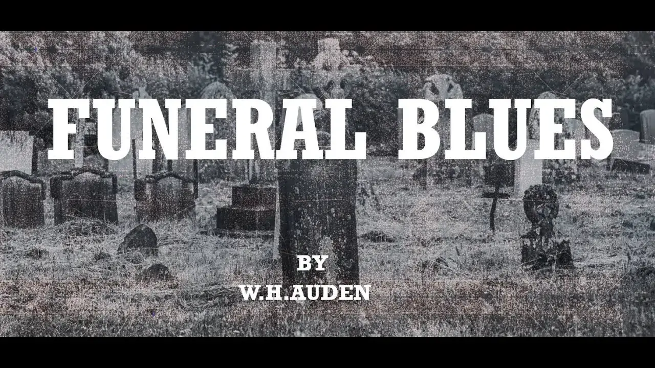 auden poem funeral blues