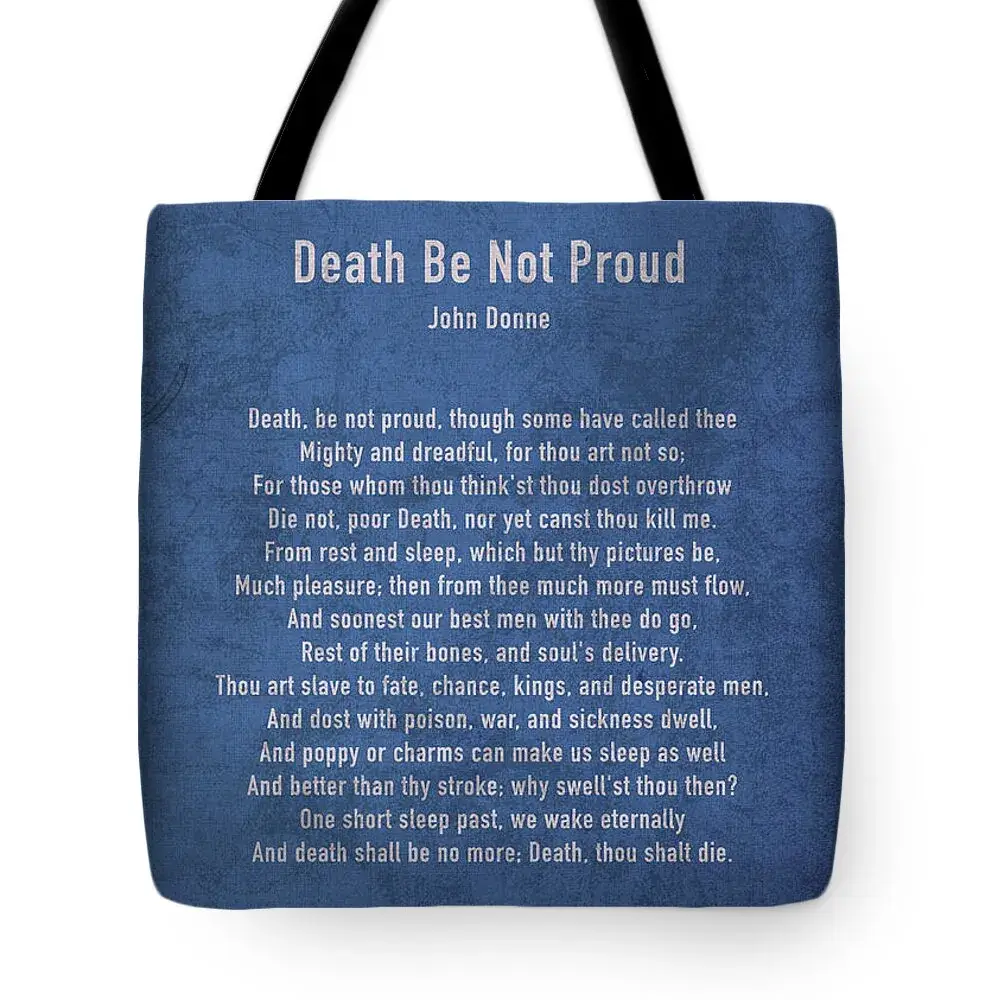 death do not be proud poem