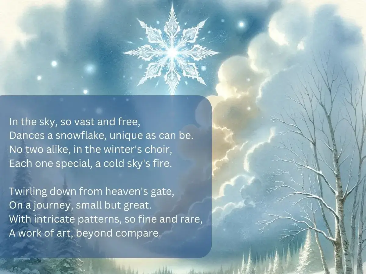 snowflake poem
