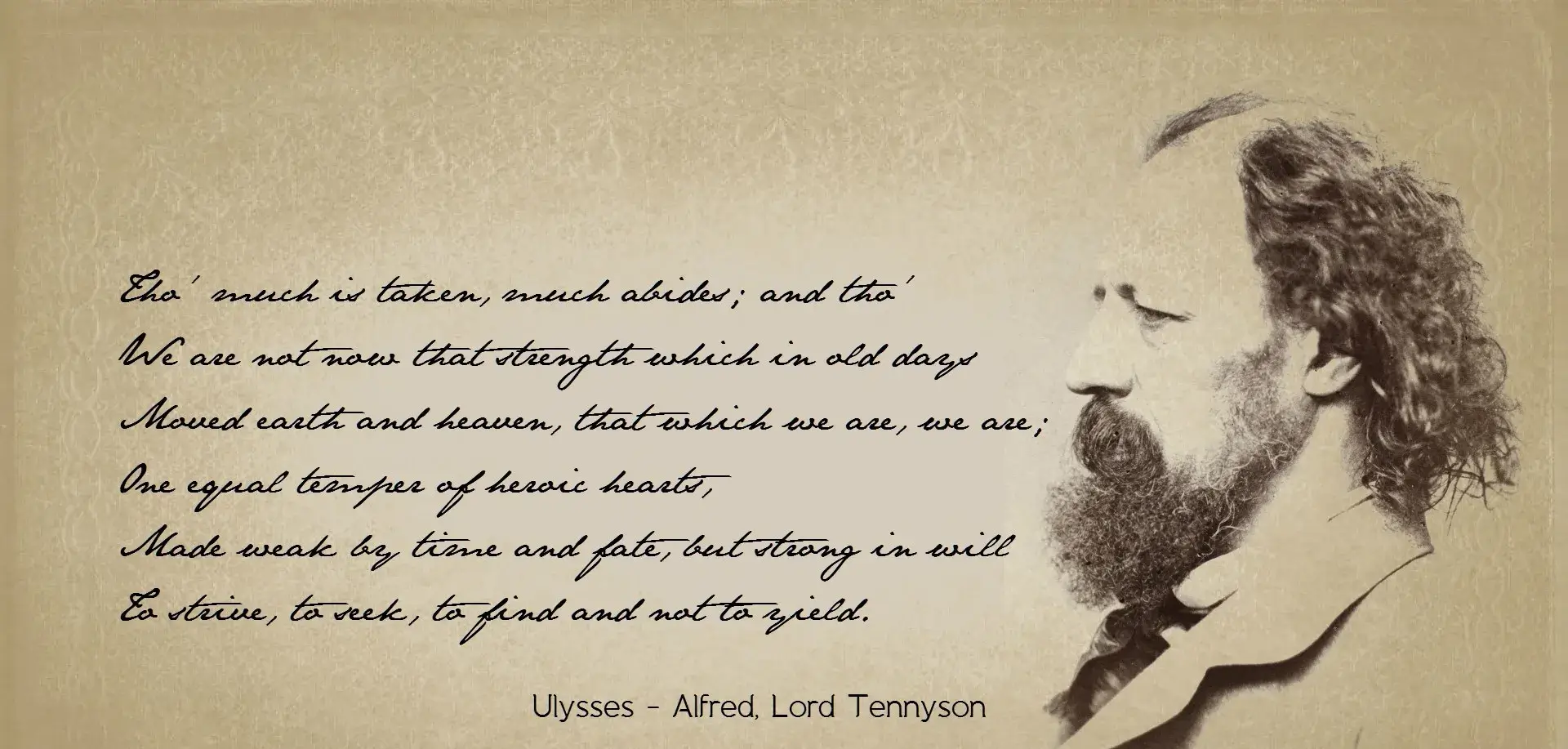ulysses poem alfred lord tennyson