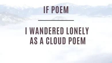 I Wandered Lonely As A Cloud Poem