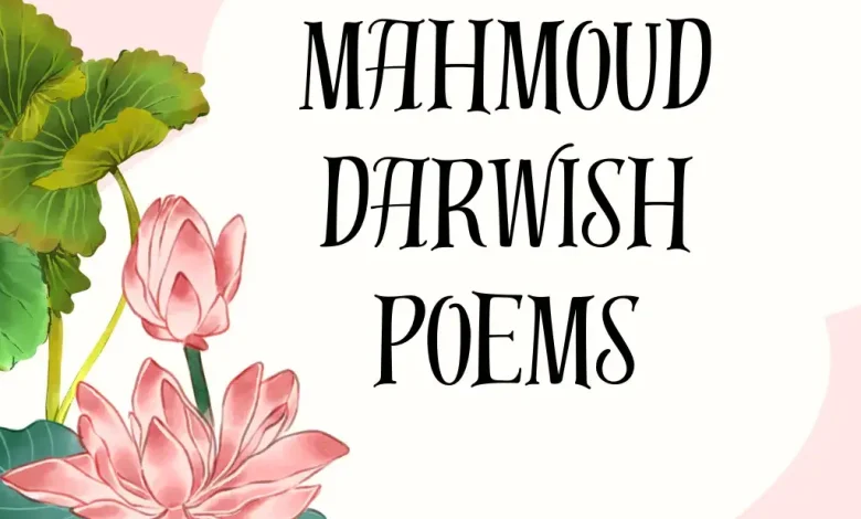 Mahmoud Darwish Poems