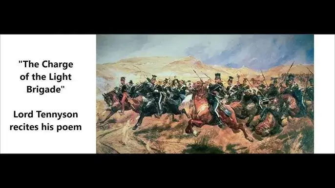 charge of the light brigade poem_