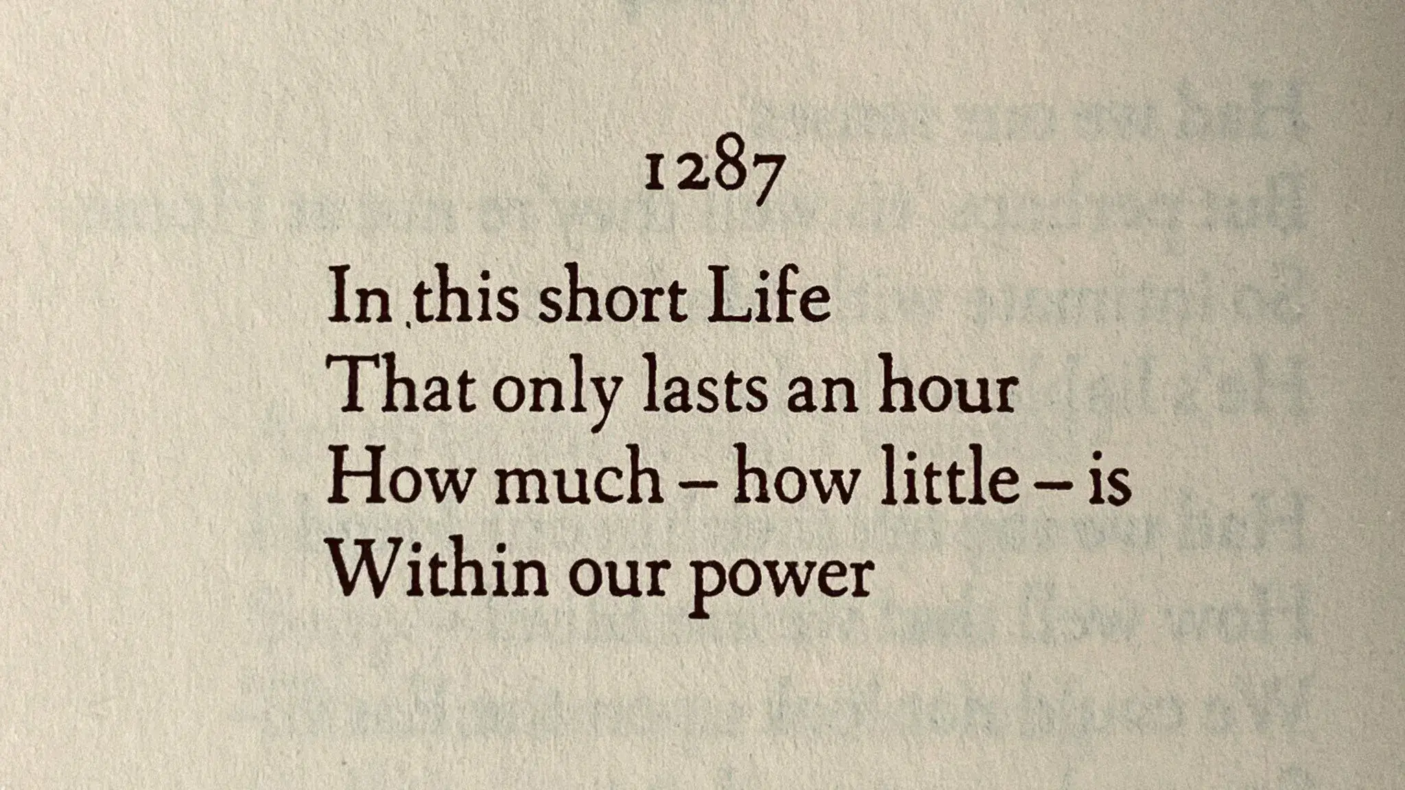 short poems about life_.