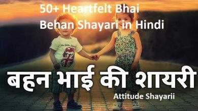 50 Heartfelt Bhai Behan Shayari in Hindi