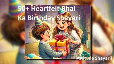 50 Heartfelt Bhai Ka Birthday Shayari