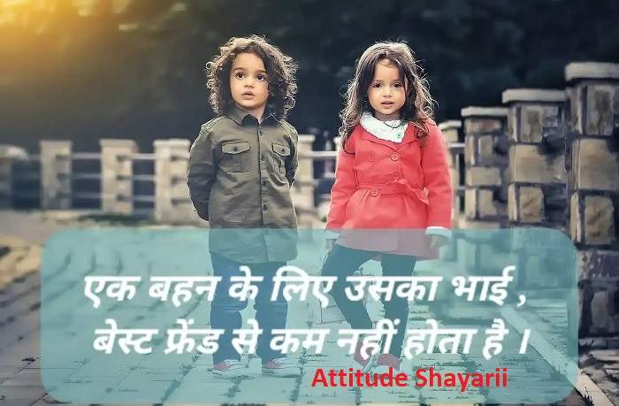 Heartfelt Bhai Behan Shayari in Hindi