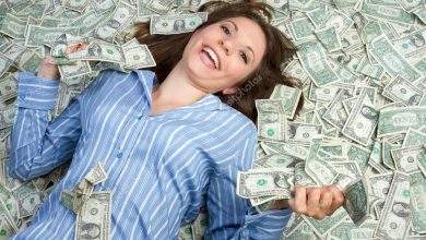 depositphotos 3646680 stock photo money woman